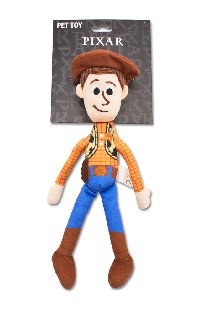 Dog Toy Squeaker Plush - Pixar Toy Story Woody Full Body Pose Dog Toy Squeaky Plush Disney
