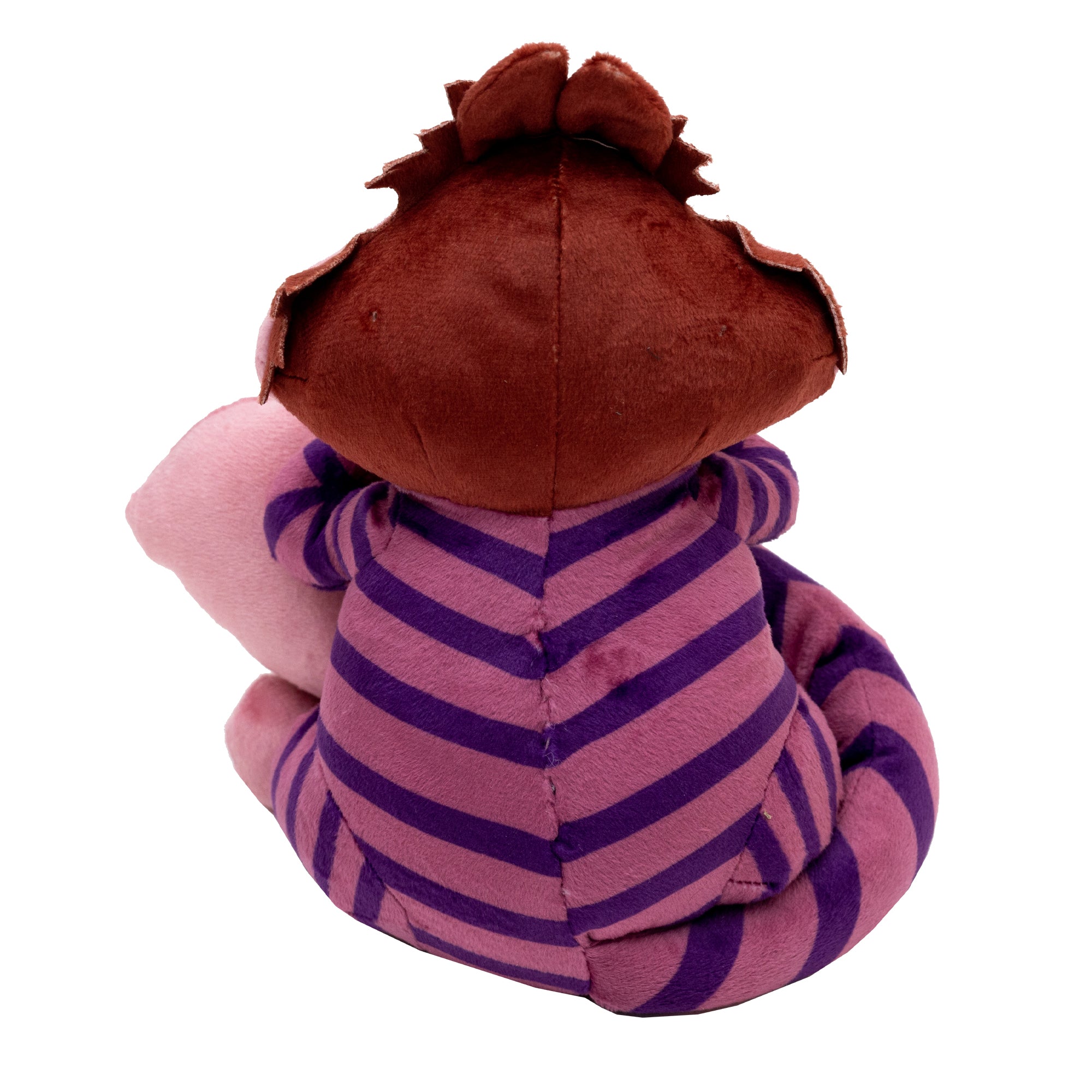 Dog Toy Squeaker Plush - Alice in Wonderland Cheshire Cat Sitting Full Body Pose Dog Toy Squeaky Plush Disney