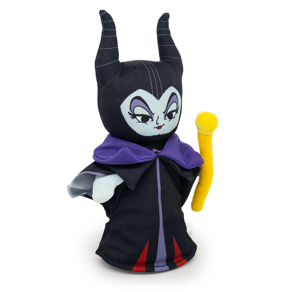 Dog Toy Squeaker Plush - Sleeping Beauty Villain Maleficent Full Body Standing Pose Dog Toy Squeaky Plush Disney