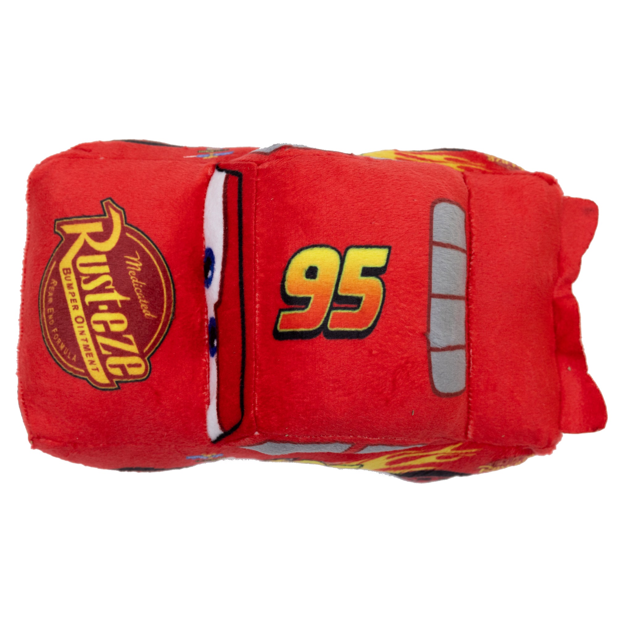 Dog Toy Squeaker Plush - Pixar Car Lightning McQueen Race Car Replica Dog Toy Squeaky Plush Disney