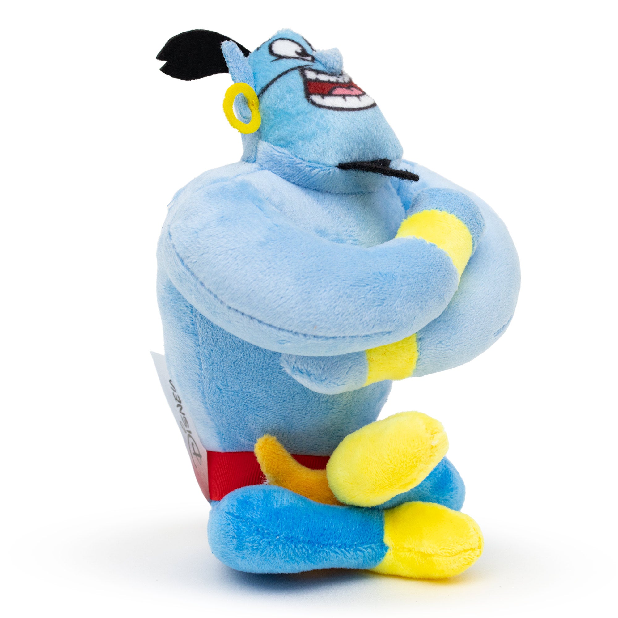 Dog Toy Squeaker Plush - Aladdin Genie Sitting Pose Dog Toy Squeaky Plush Disney