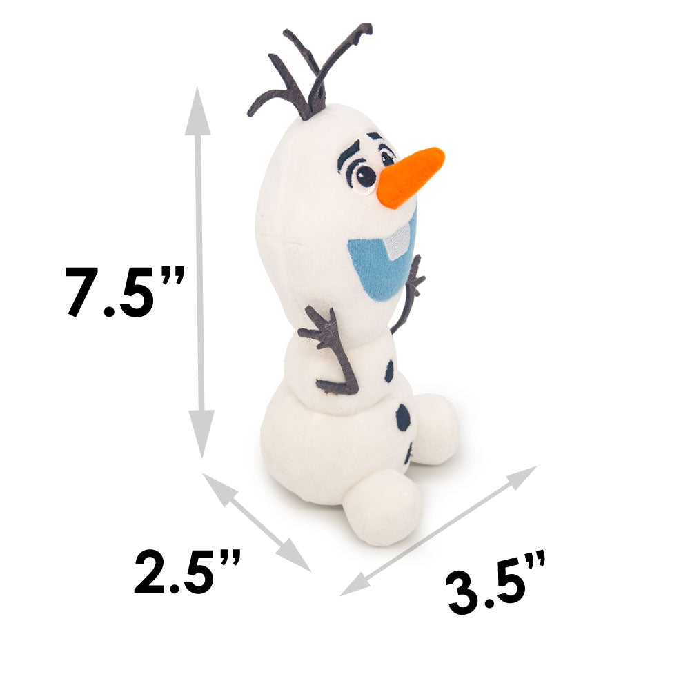 Dog Toy Squeaker Plush - Frozen Olaf Surprised Sitting Pose Dog Toy Squeaky Plush Disney