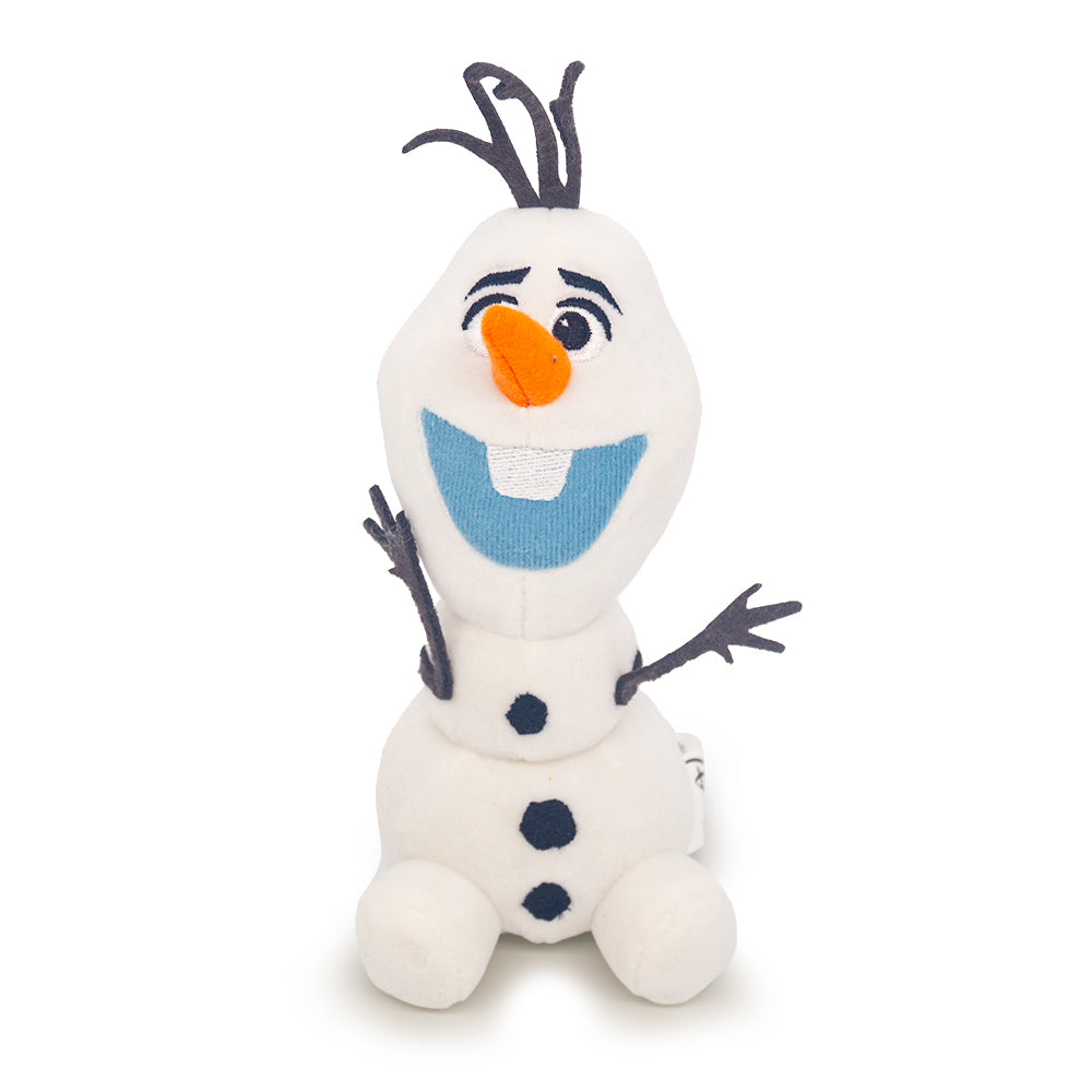 Dog Toy Squeaker Plush - Frozen Olaf Surprised Sitting Pose Dog Toy Squeaky Plush Disney
