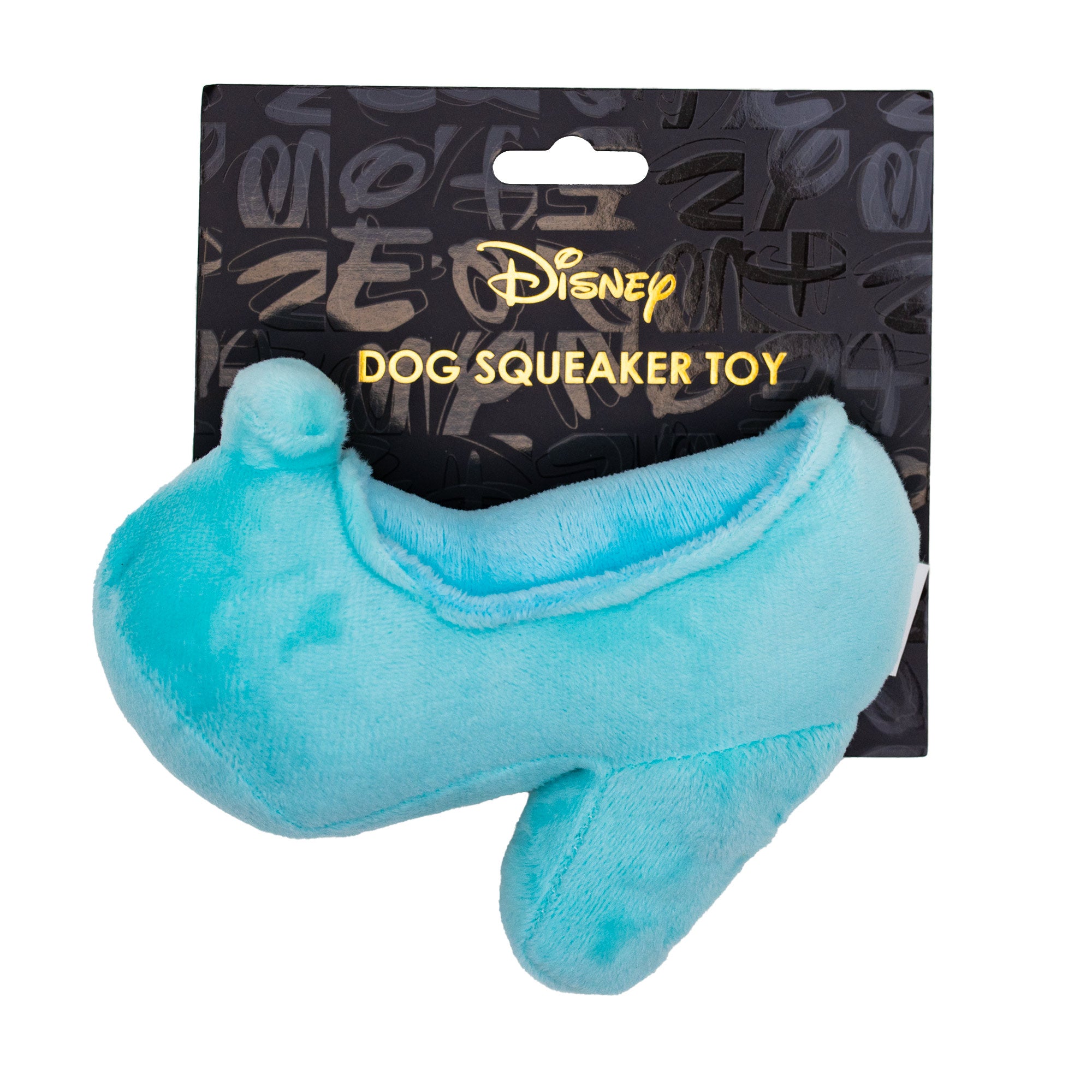 Dog Toy Squeaker Plush - Cinderella Slipper Replica Light Blue Dog Toy Squeaky Plush Disney