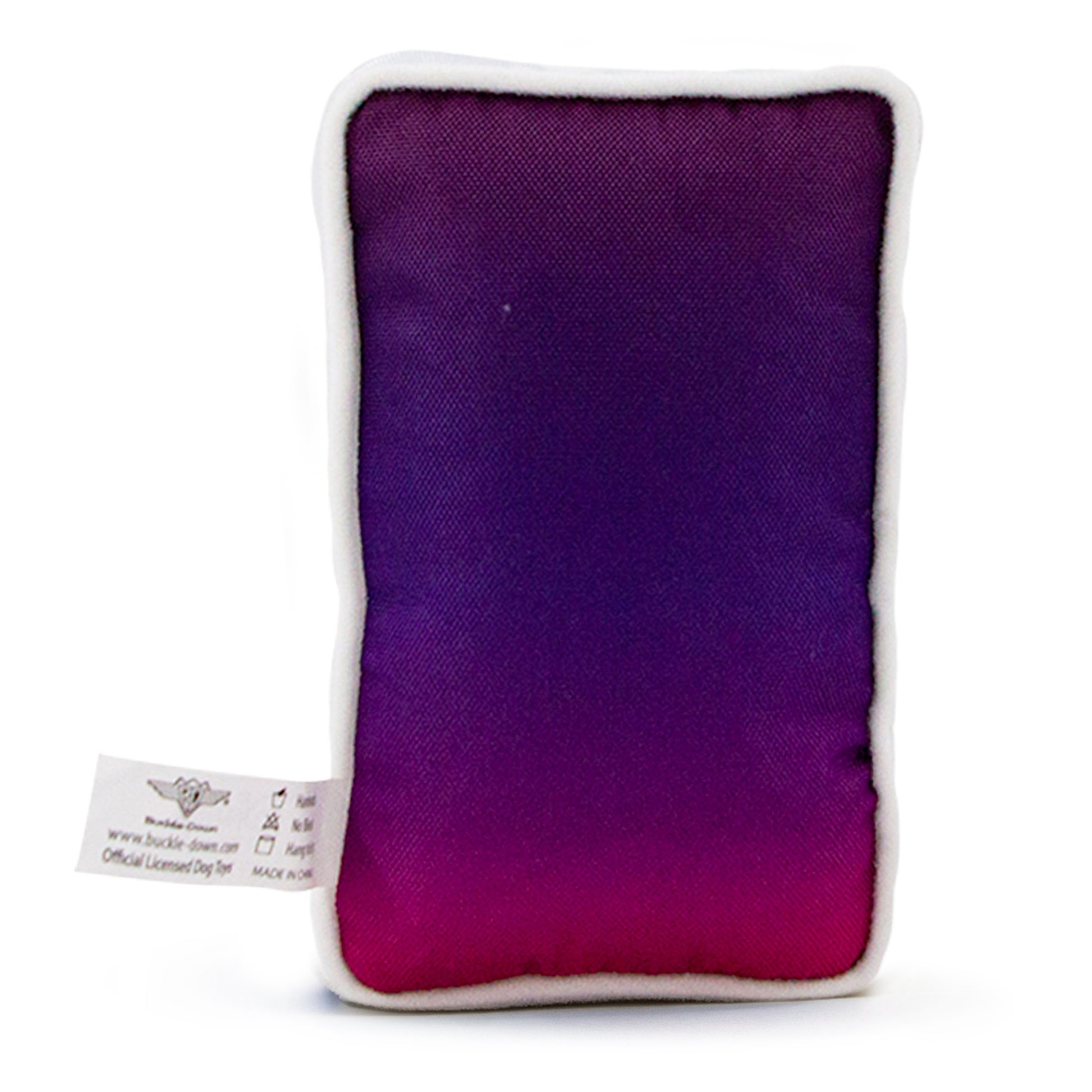 Dog Toy Squeaker Plush - Disney Beauty and the Beast VHS Tape Replica Dog Toy Squeaky Plush Disney