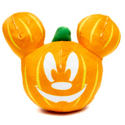 Dog Toy Squeaker Plush - Disney Halloween Mickey Mouse Pumpkin Face Dog Toy Squeaky Plush Disney