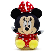 Dog Toy Squeaker Plush with Rope - Disney Minnie Mouse Chibi Sitting Pose Dog Toy Squeaky Plush Disney