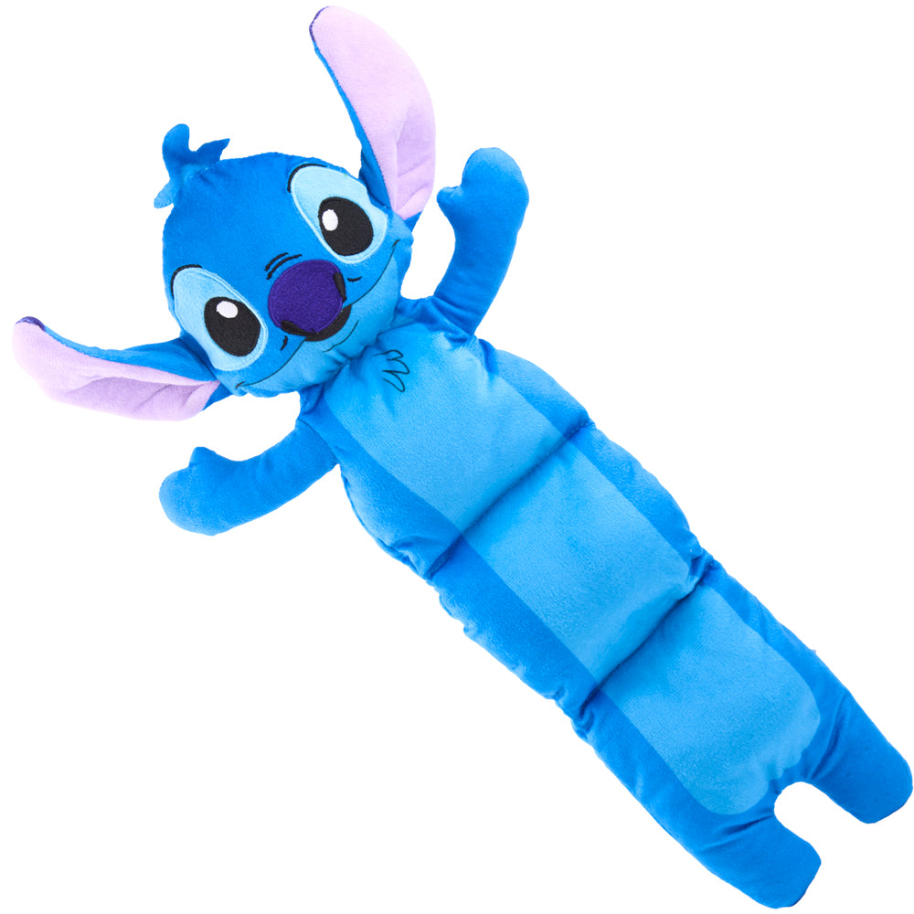 Dog Toy Multi Squeaker Plush - Lilo and Stitch Stitch Arms Up Pose Blue Dog Toy Squeaky Plush Disney