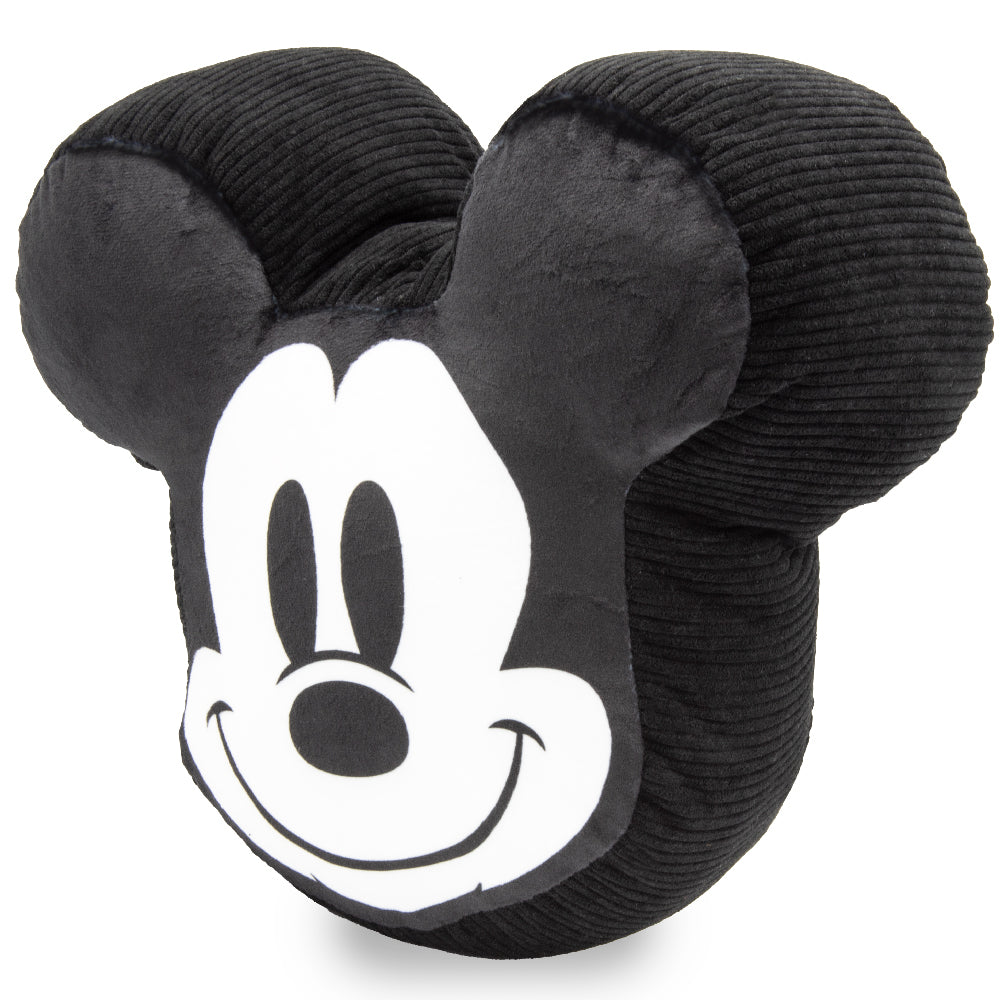 Dog Toy Squeaker Plush - Disney Mickey Mouse Smiling Face Black Dog Toy Squeaky Plush Disney