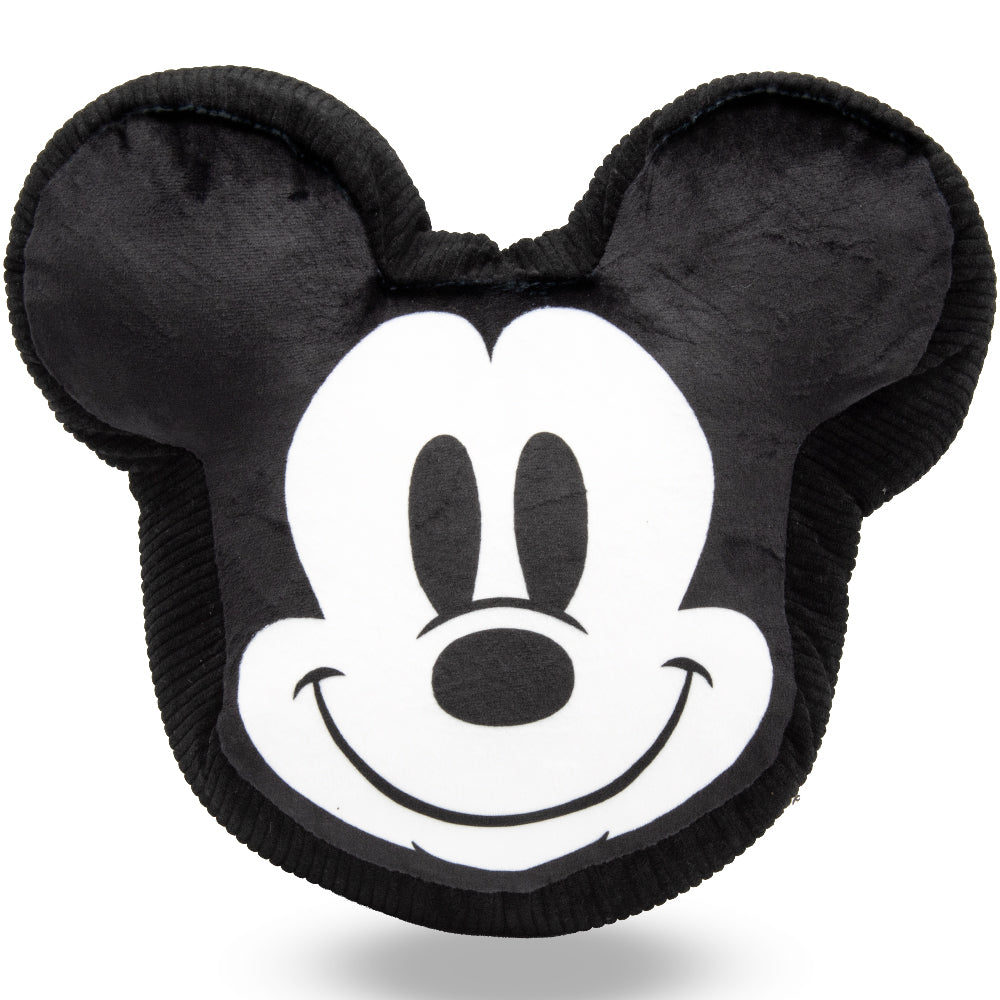 Dog Toy Squeaker Plush - Disney Mickey Mouse Smiling Face Black Dog Toy Squeaky Plush Disney
