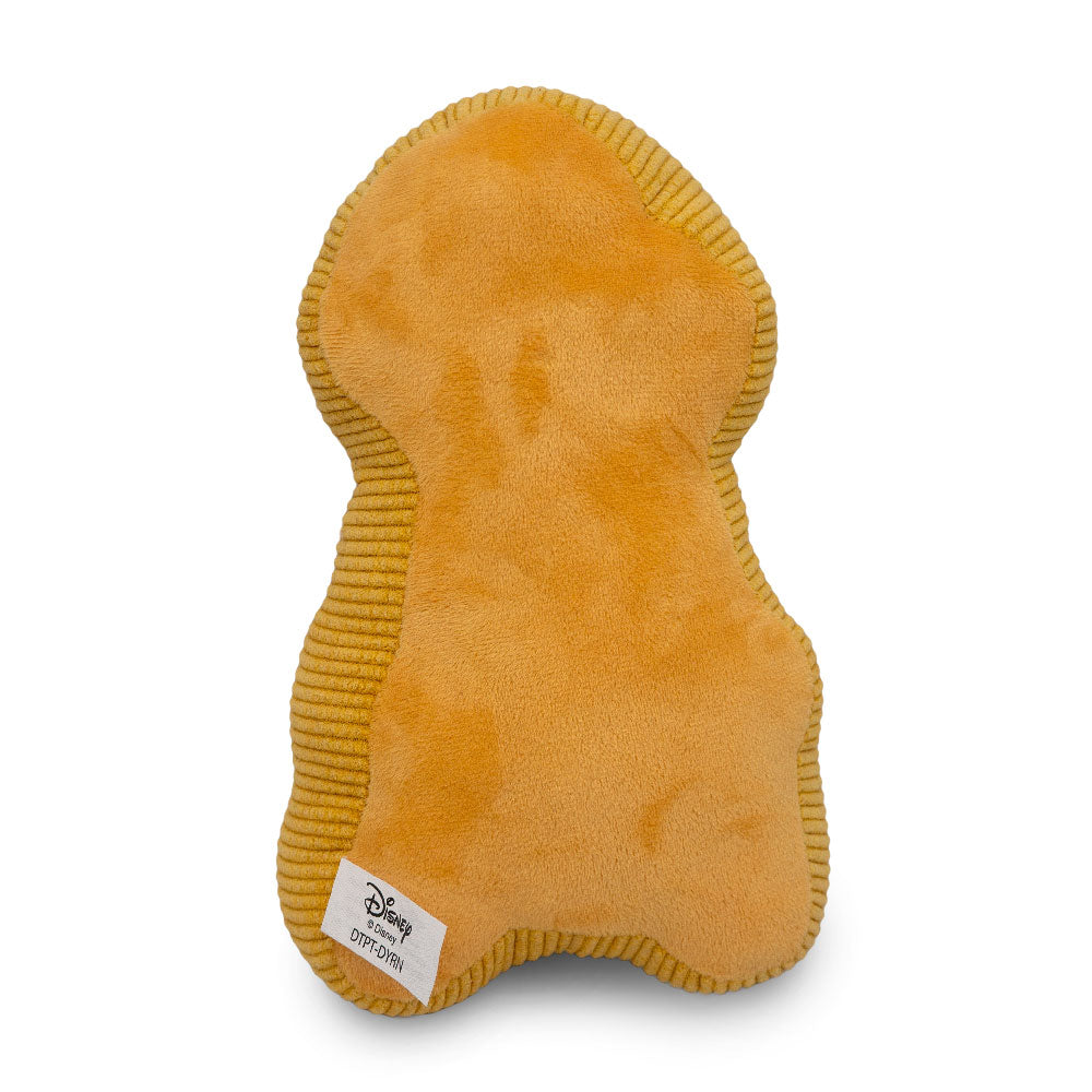 Dog Toy Squeaker Plush - Disney Goofy Smiling Face Golden Yellow Dog Toy Squeaky Plush Disney