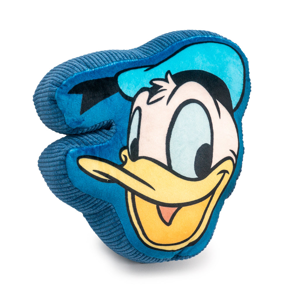 Dog Toy Squeaker Plush - Disney Donald Duck Smiling Face Blue Dog Toy Squeaky Plush Disney