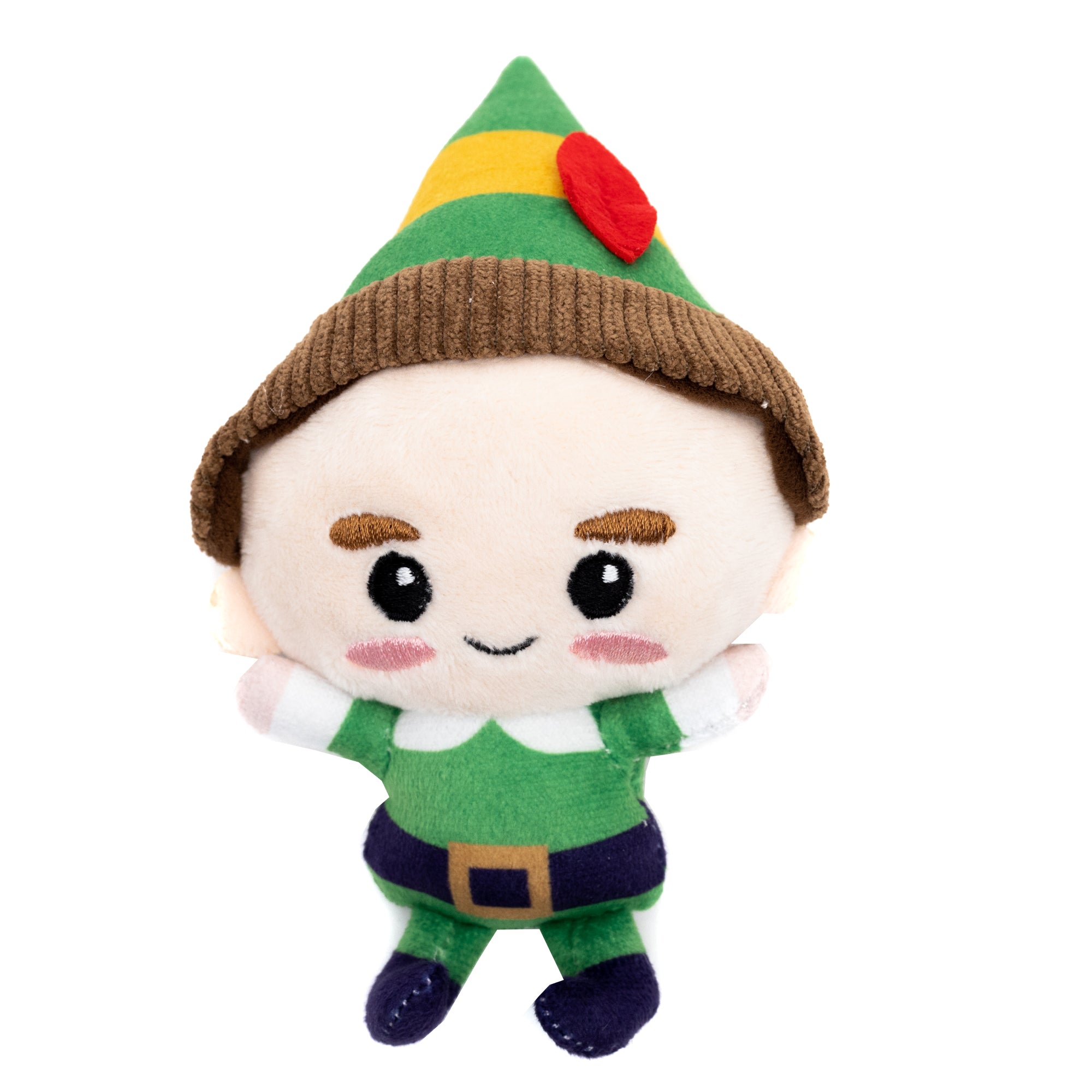 Dog Toy Squeaker Plush - Elf Chibi Buddy Full Body Pose Dog Toy Squeaky Plush Elf