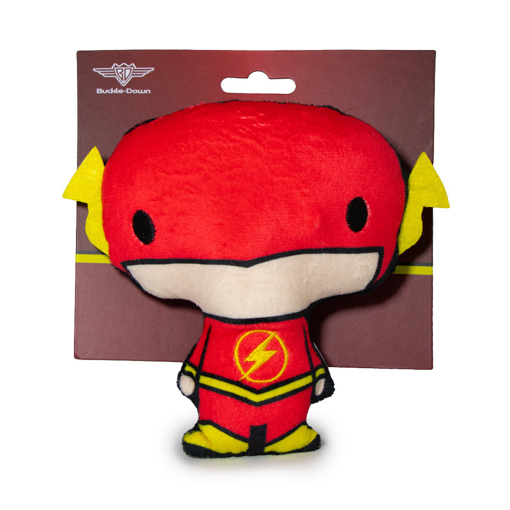 Dog Toy Plush - Chibi Flash Standing Pose Dog Toy Squeaky Plush DC Comics