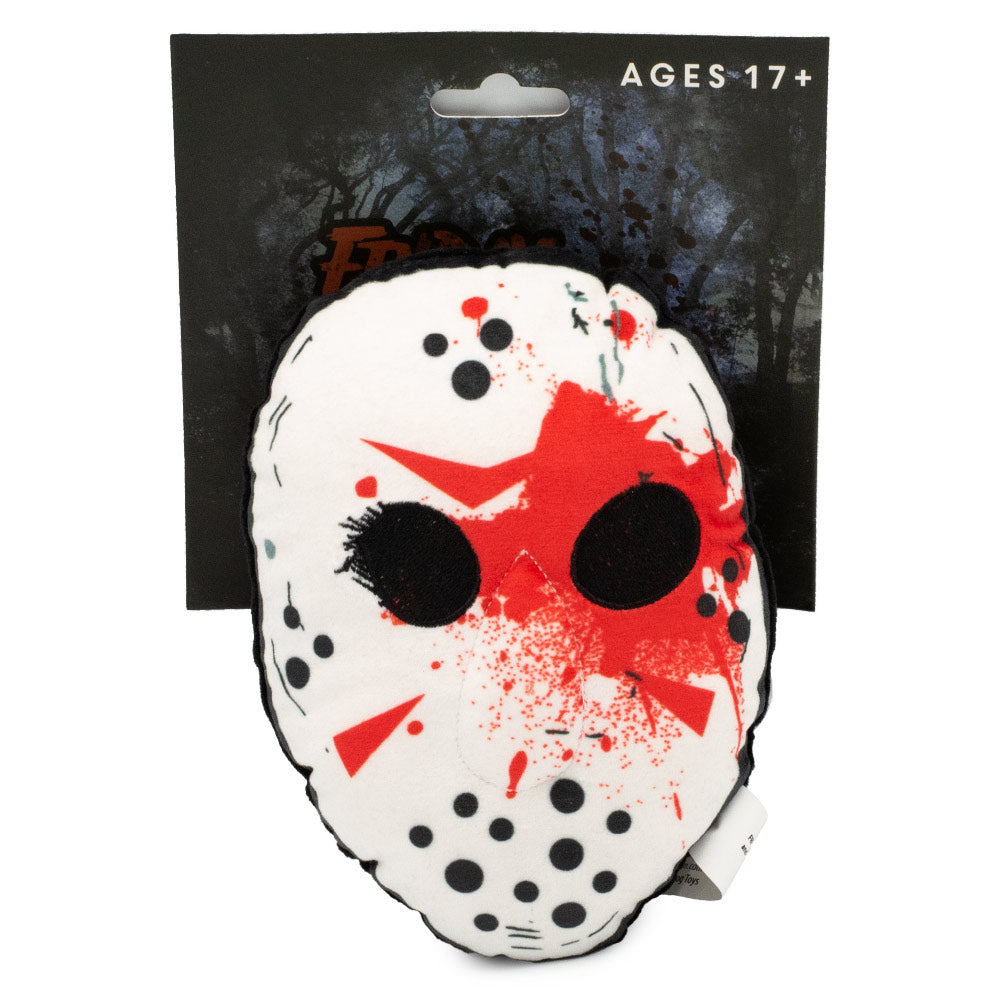 Dog Toy Squeaker Plush - Friday the 13th Jason Mask Dog Toy Squeaky Plush Friday the 13th