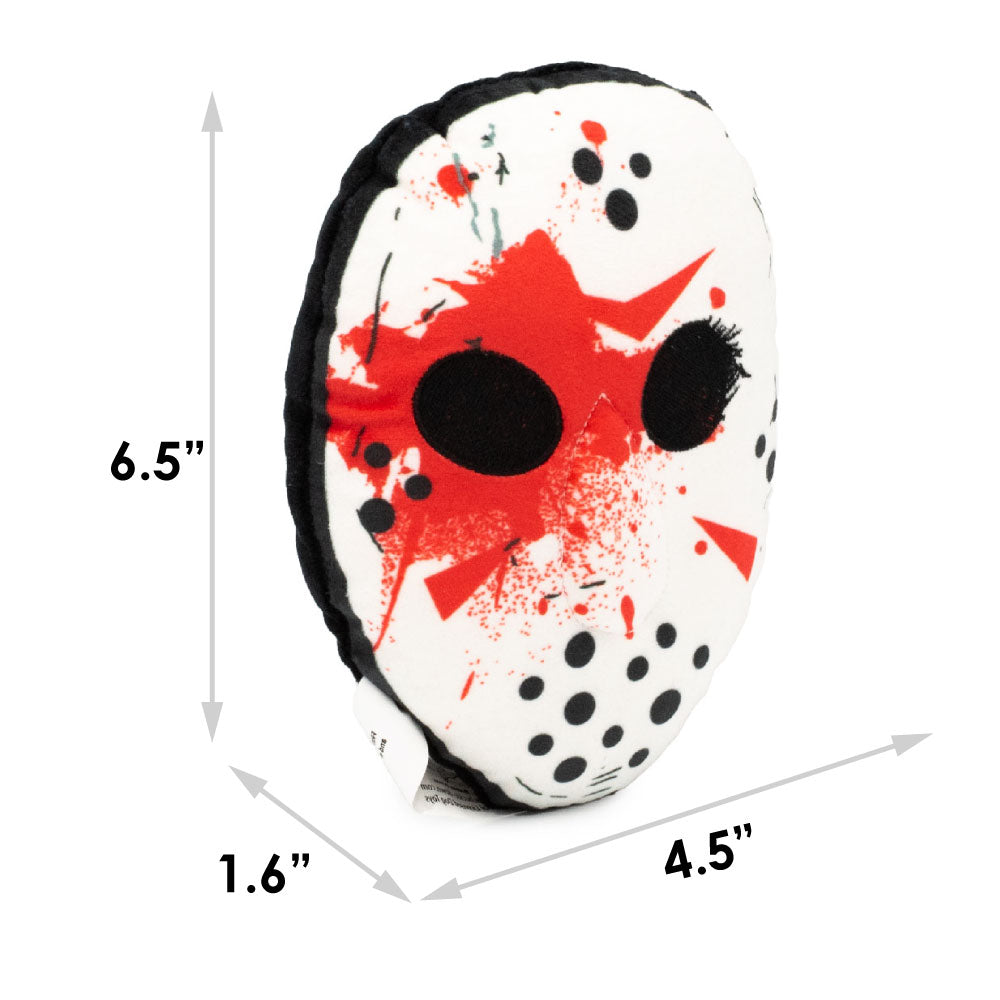 Dog Toy Squeaker Plush - Friday the 13th Jason Mask Dog Toy Squeaky Plush Friday the 13th