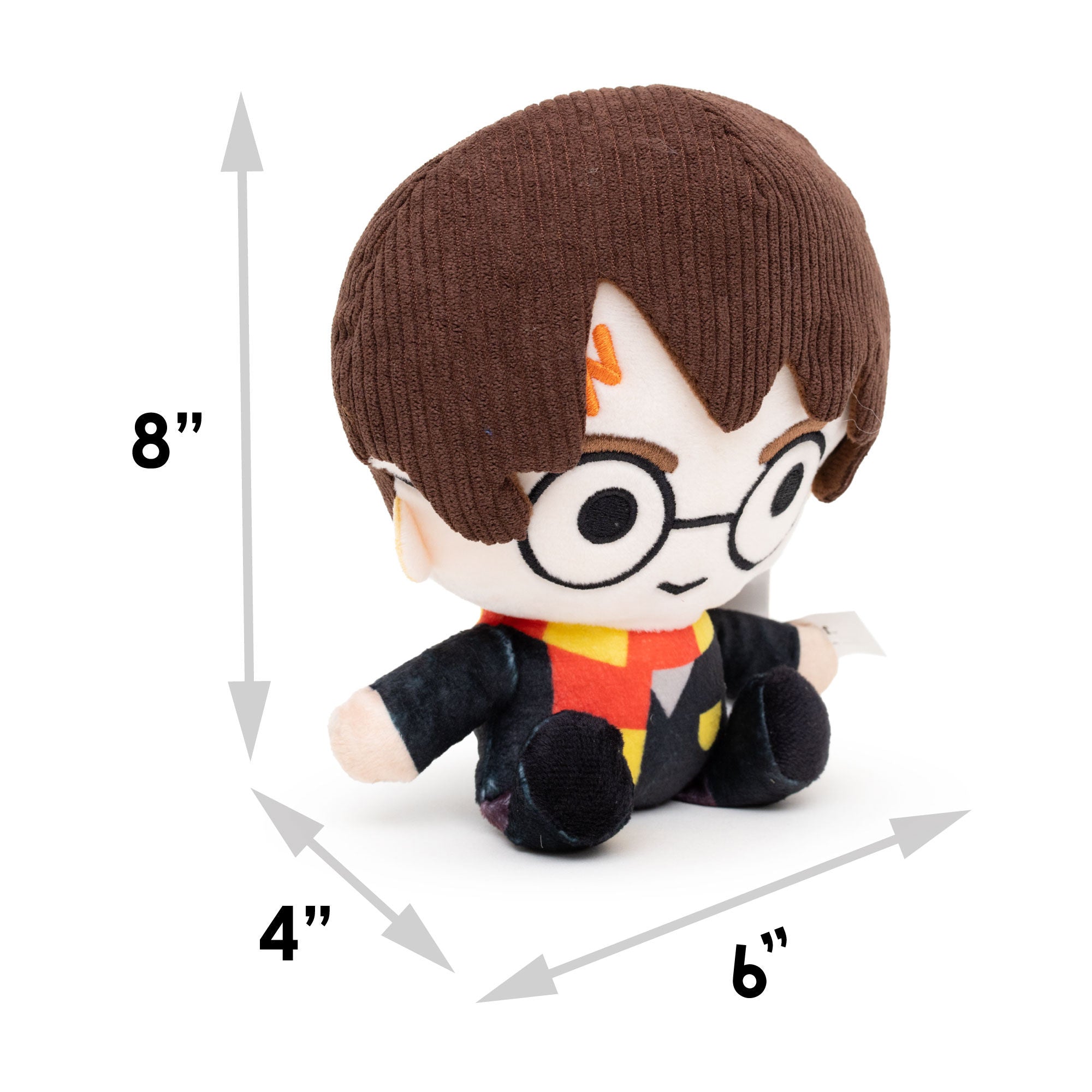 Dog Toy Squeaky Plush 2-Piece Set, Harry Potter Chibi Characters, Harry Potter, Lord Voldemort