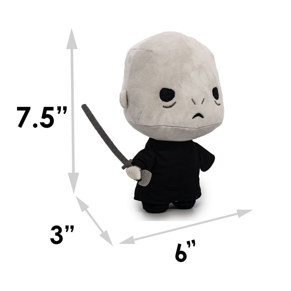 Dog Toy Squeaky Plush 2-Piece Set, Harry Potter Chibi Characters, Harry Potter, Lord Voldemort
