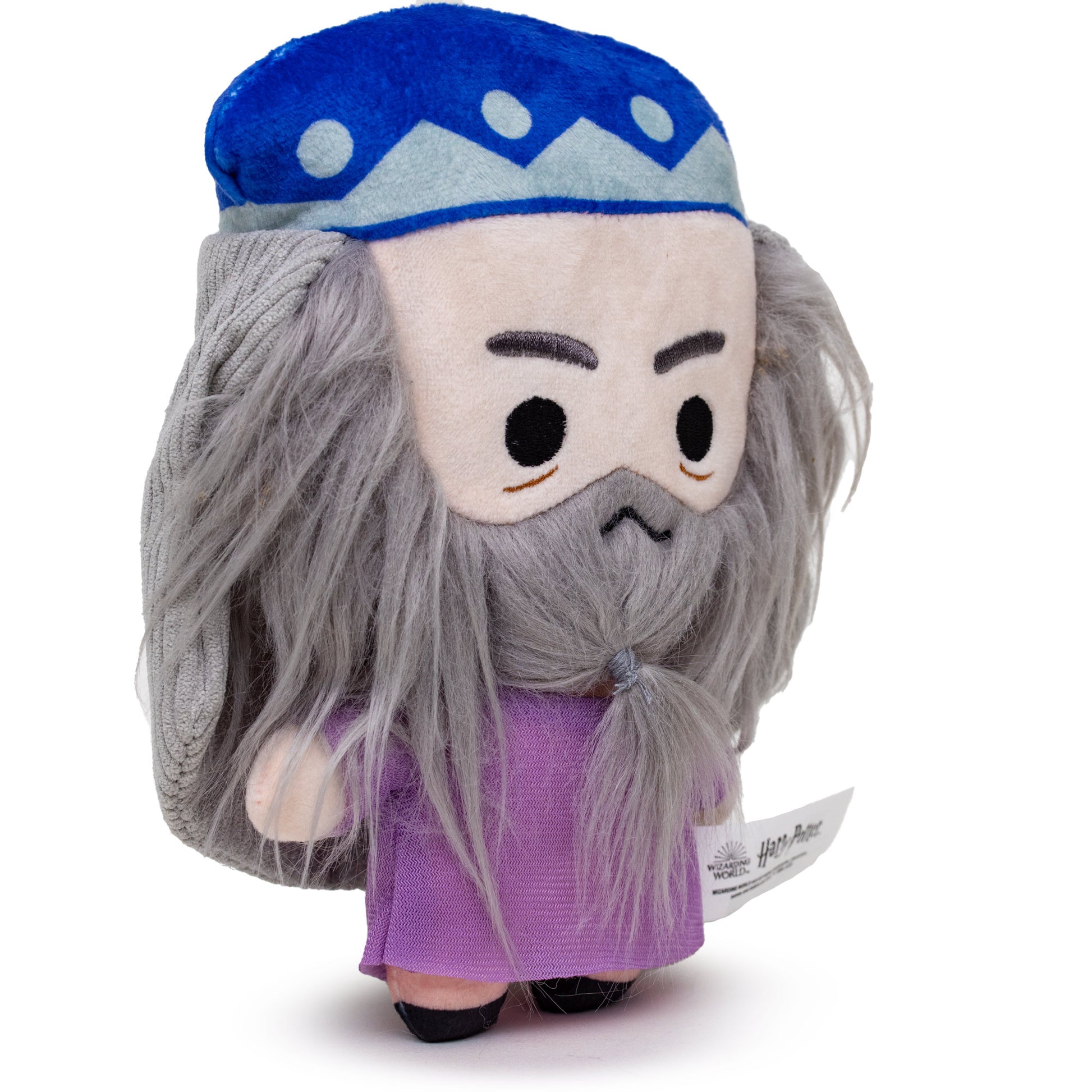 Dog Toy Squeaker Plush - Harry Potter Dumbledore Standing Charm Full Body Pose Dog Toy Squeaky Plush Harry Potter