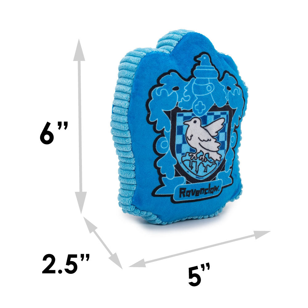 Dog Toy Squeaker Plush - Harry Potter Ravenclaw Eagle Charm Crest Blues Dog Toy Squeaky Plush Harry Potter