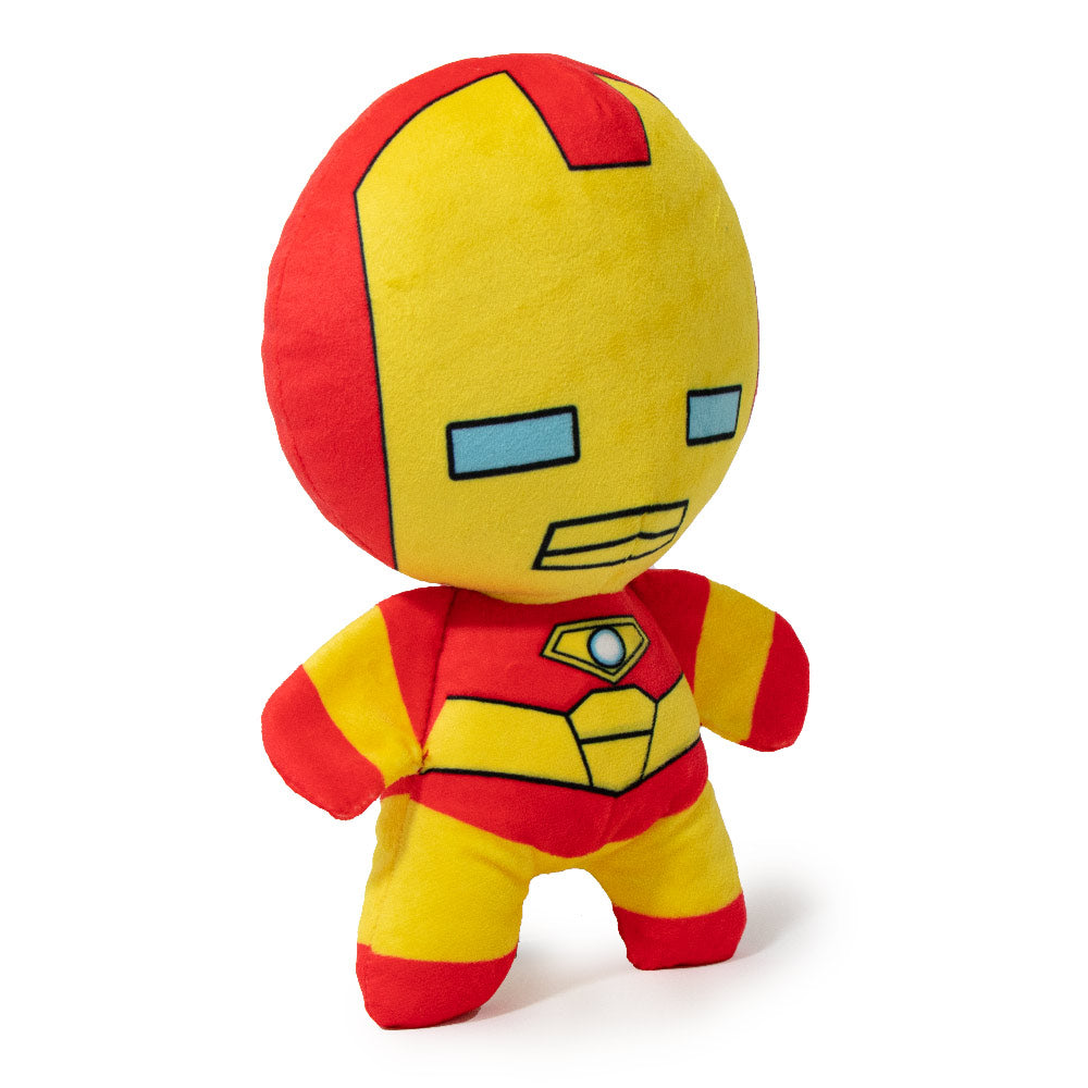 Dog Toy Squeaky Plush - Kawaii Iron Man Standing Pose Dog Toy Squeaky Plush Marvel Comics
