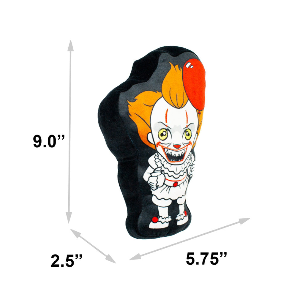 Dog Toy Squeaker Plush - It Pennywise Red Balloon Pose Dog Toy Squeaky Plush IT