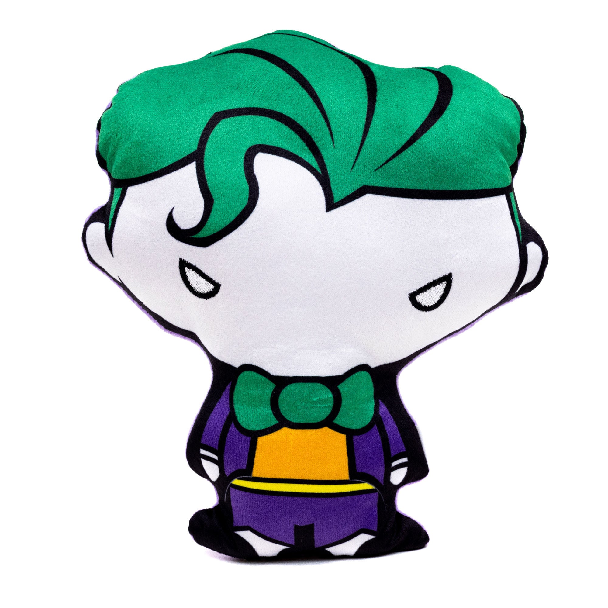 Dog Toy Squeaky Plush 2-Piece Set, DC Comics Chibi Characters, Joker, Harley Quinn