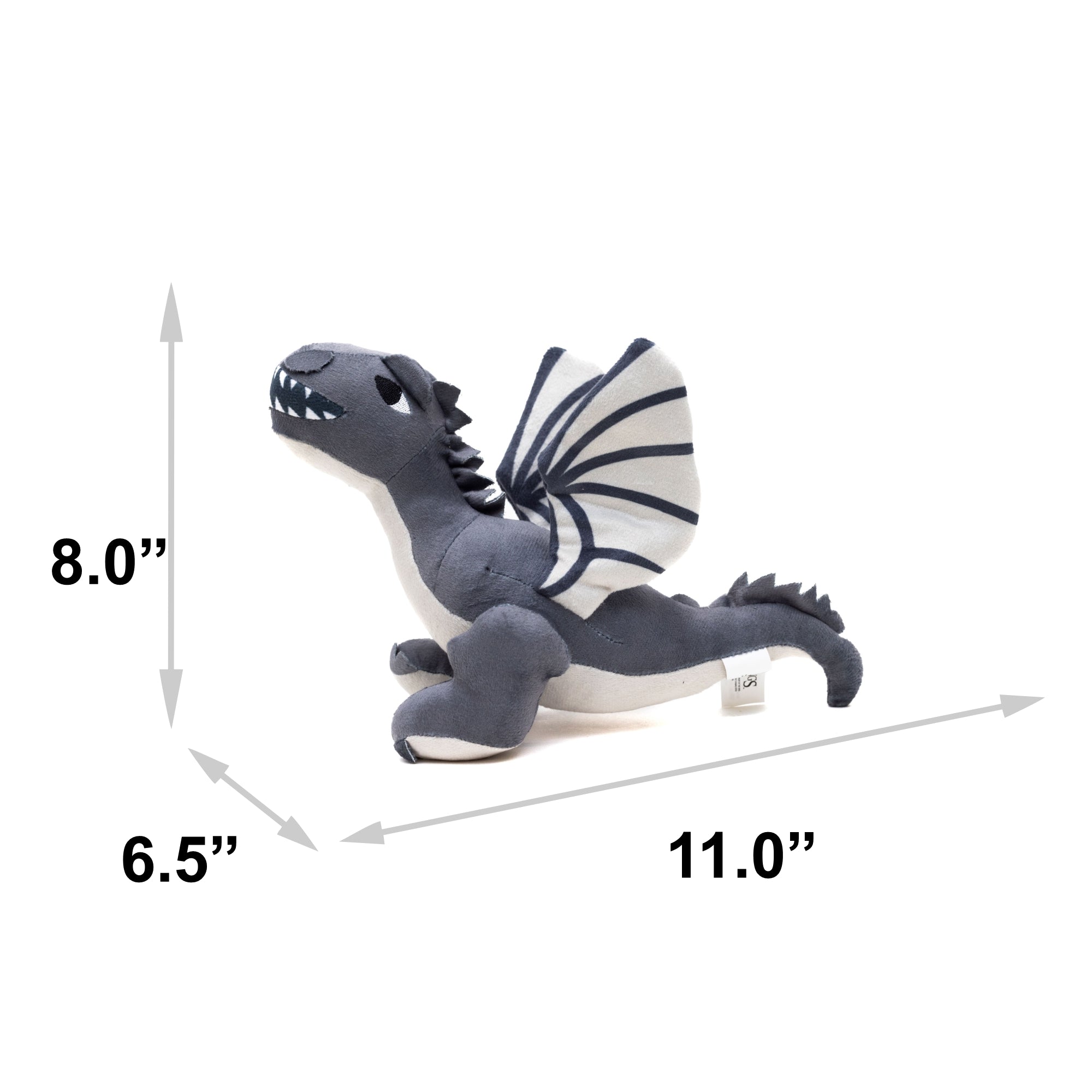 Dog Toy Squeaker Plush - The Lord of the Rings Smaug Dragon Full Body Pose Dog Toy Squeaky Plush The Lord of the Rings