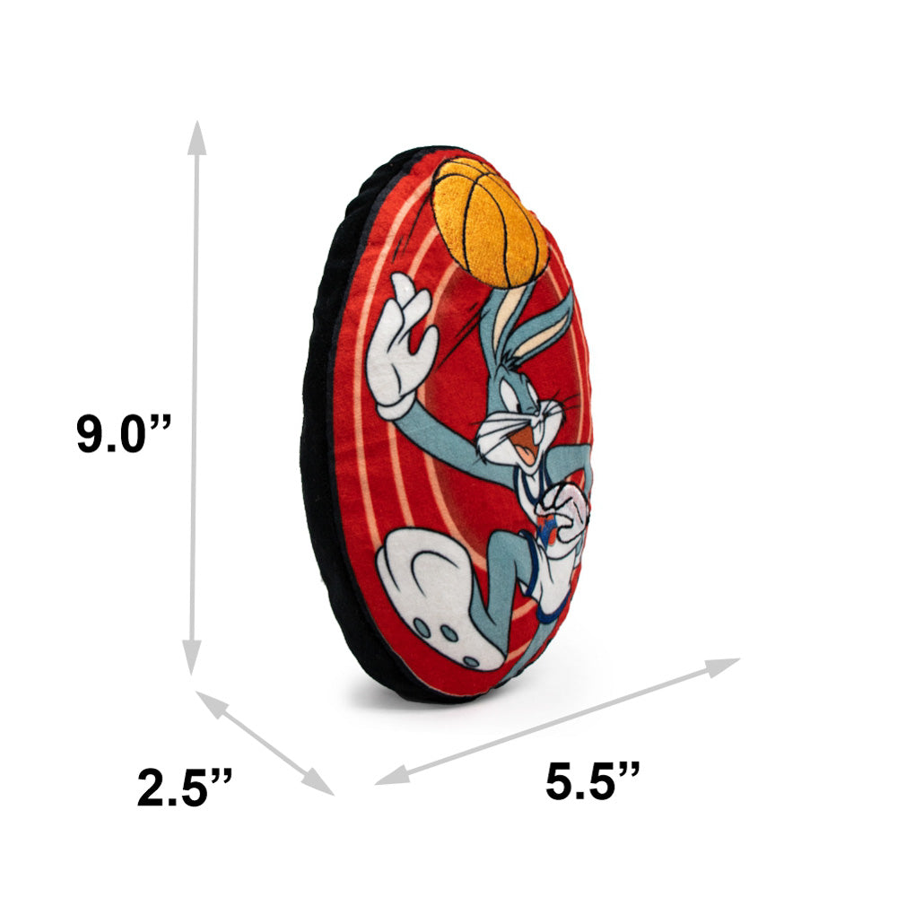 Dog Toy Squeaker Plush - Space Jam Bugs Bunny Shooting Basketball Dog Toy Squeaky Plush Looney Tunes