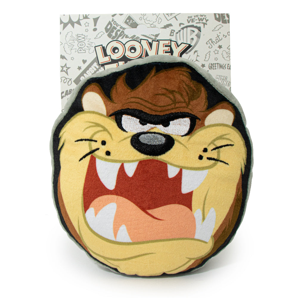 Dog Toy Squeaky Plush - Looney Tunes Taz Growling Face Dog Toy Squeaky Plush Looney Tunes