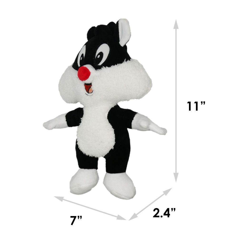 Dog Toy Squeaker Plush - Looney Tunes Sylvester the Cat Full Body Dog Toy Squeaky Plush Looney Tunes