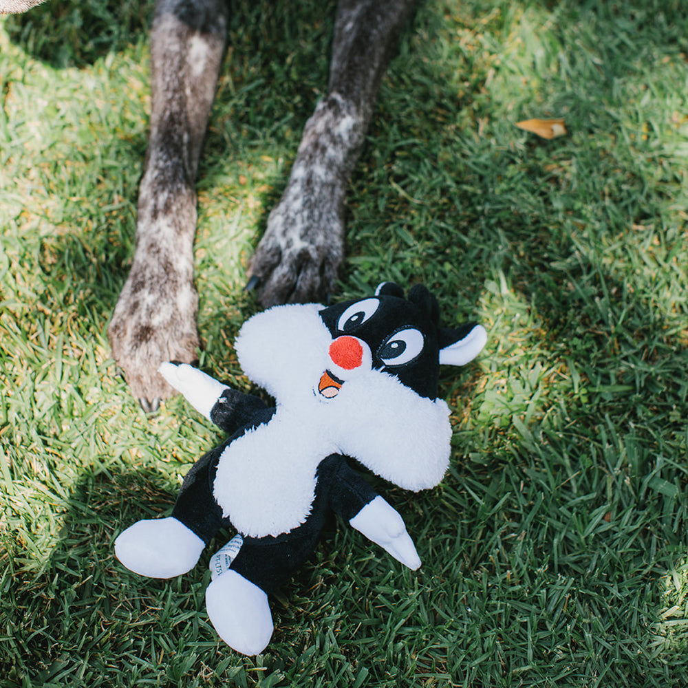 Dog Toy Squeaker Plush - Looney Tunes Sylvester the Cat Full Body Dog Toy Squeaky Plush Looney Tunes
