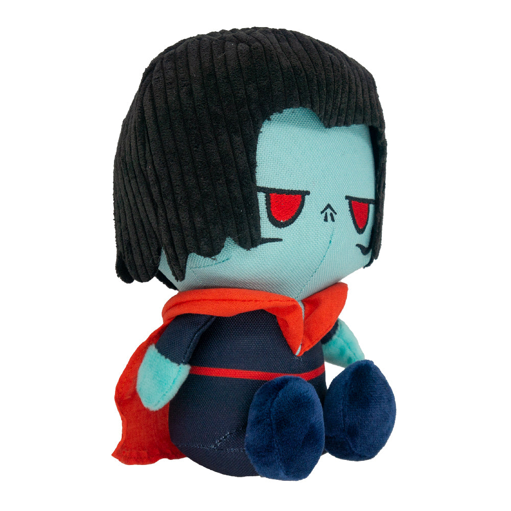 Dog Toy Squeaker Plush - Marvel Morbius the Living Vampire Full Body Sitting Pose Dog Toy Squeaky Plush Marvel Comics
