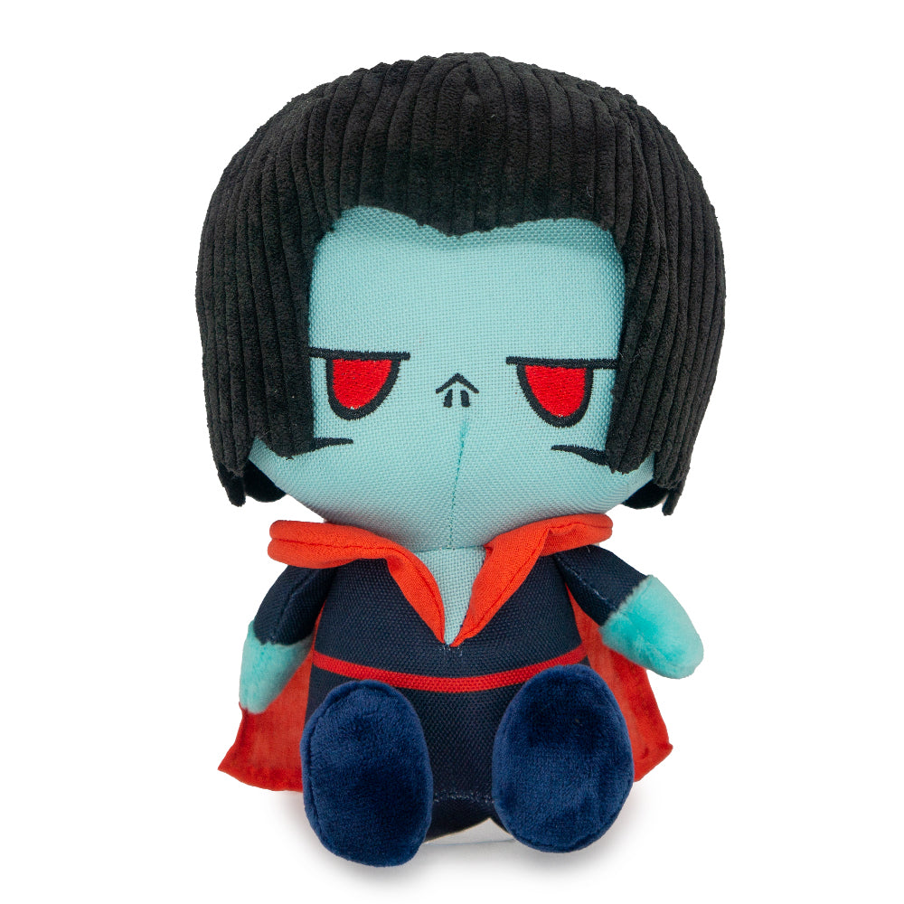 Dog Toy Squeaker Plush - Marvel Morbius the Living Vampire Full Body Sitting Pose Dog Toy Squeaky Plush Marvel Comics