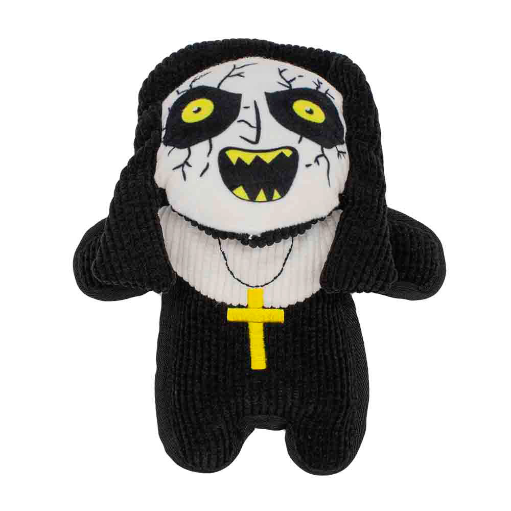 Dog Toy Squeaker Corduroy Plush - The Nun Standing Pose Dog Toy Squeaky Plush The Nun