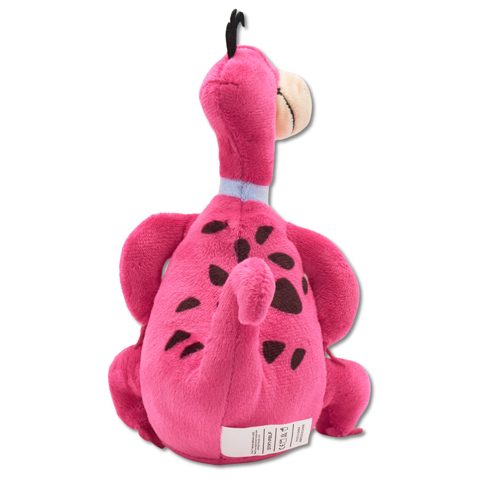 Dog Toy Squeaker Plush - Cocoa Pebbles The Flintstones Dino Dinosaur Full Body Pose Dog Toy Squeaky Plush Hanna Barbera and Post Pebbles Cereal