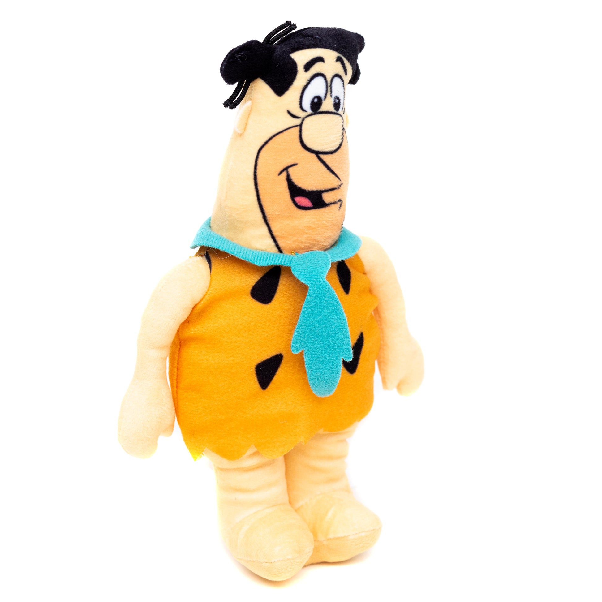 Dog Toy Squeaker Plush - Cocoa Pebbles The Flintstones Fred Flintstone Full Body Pose Dog Toy Squeaky Plush Hanna Barbera and Post Pebbles Cereal