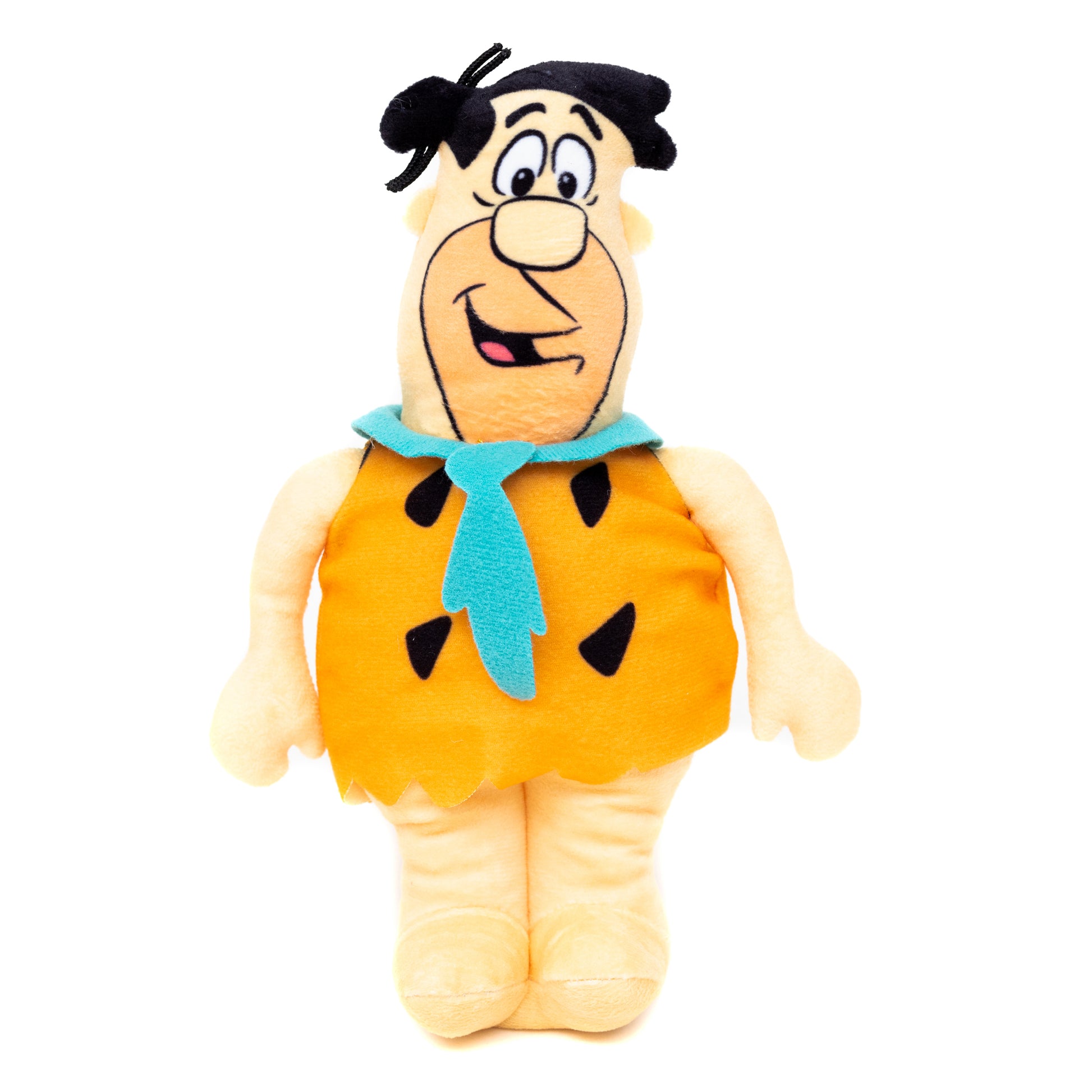 Dog Toy Squeaker Plush - Cocoa Pebbles The Flintstones Fred Flintstone Full Body Pose Dog Toy Squeaky Plush Hanna Barbera and Post Pebbles Cereal