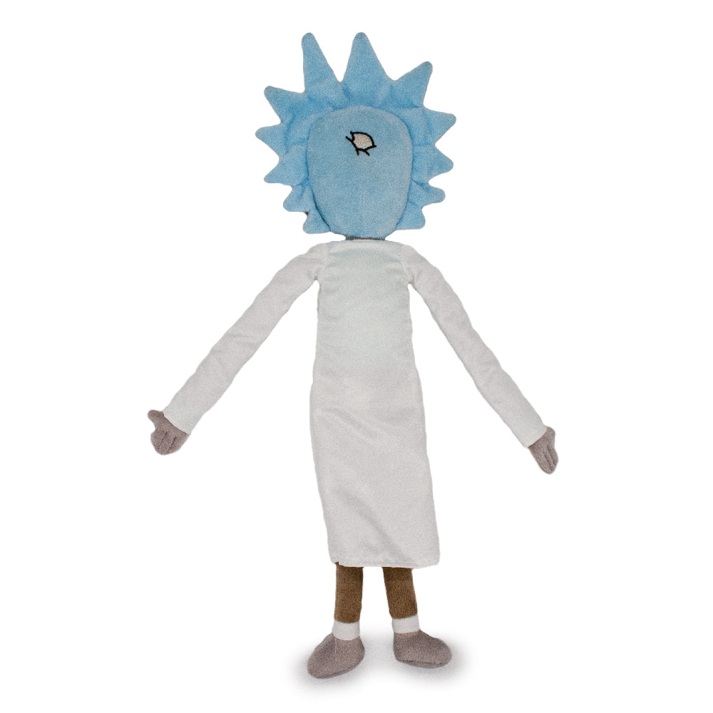 Dog Toy Squeaker Plush - Rick and Morty Standing Rick Full Body Pose Dog Toy Squeaky Plush Rick and Morty