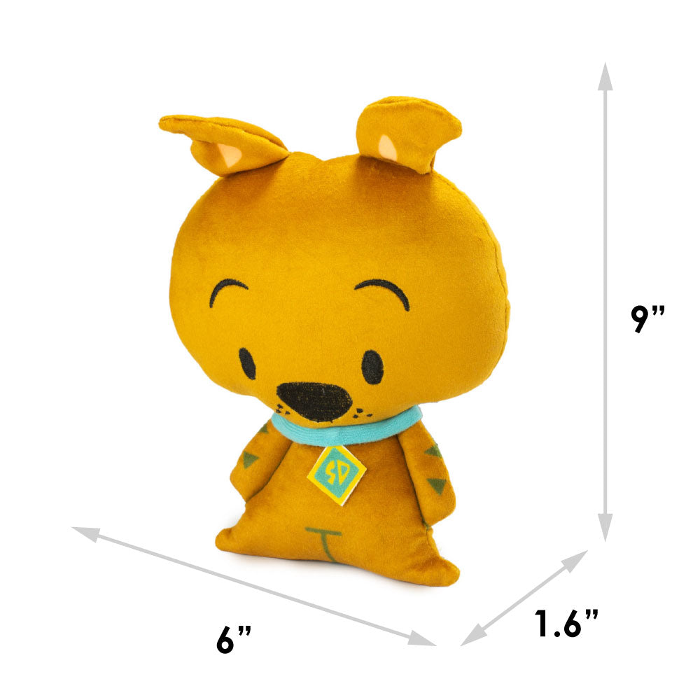 Dog Toy Squeaker Plush - Scooby Doo 3-D Full Body Dog Toy Squeaky Plush Hanna Barbera