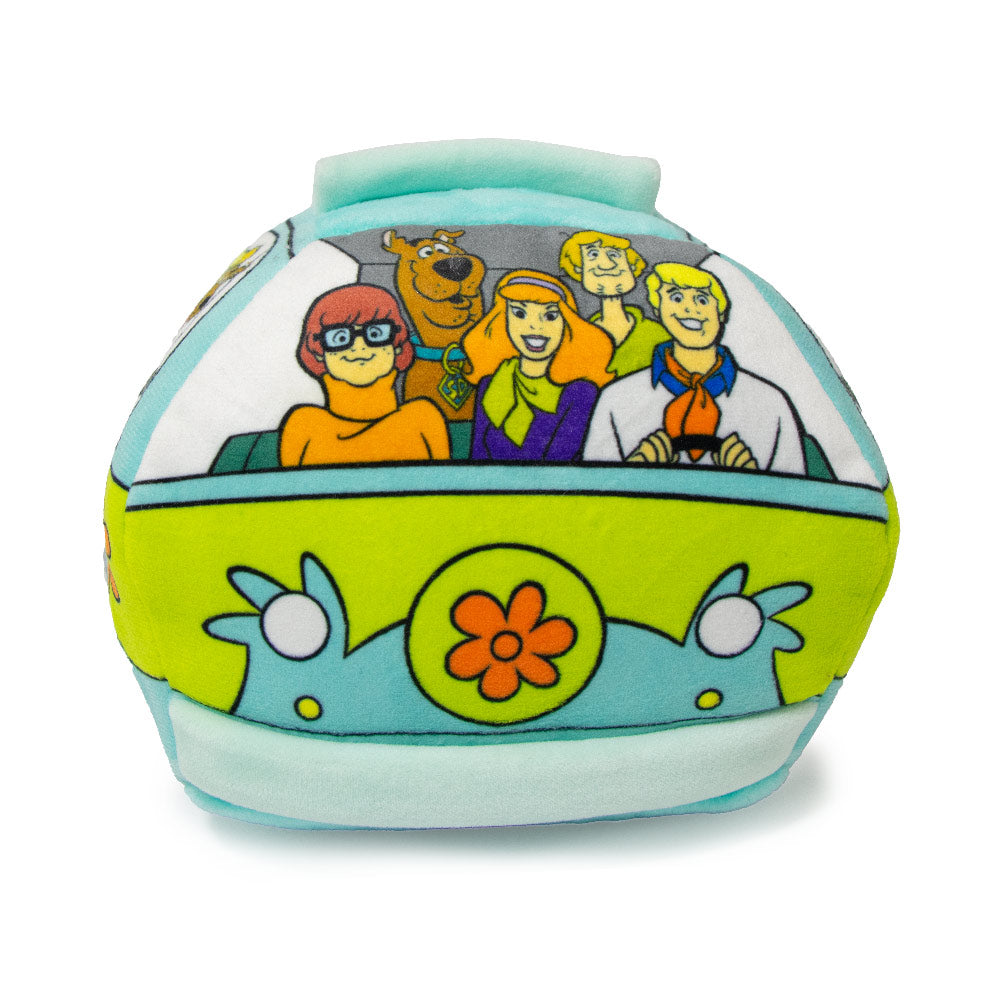 Dog Toy Squeaker Plush - Scooby Doo Group in Mystery Machine Van Dog Toy Squeaky Plush Hanna Barbera