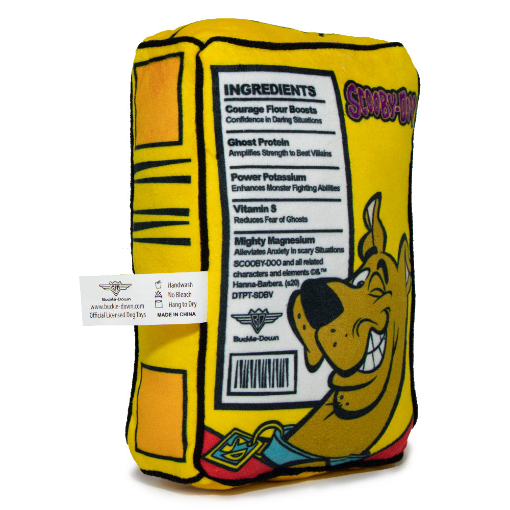 Dog Toy Squeaky Plush - Scooby Doo Scooby Snacks Dog Toy Squeaky Plush Hanna Barbera