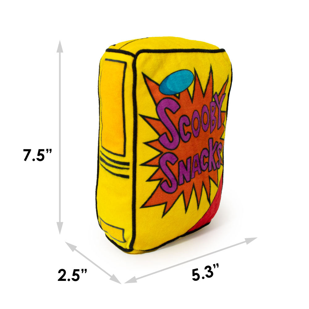 Dog Toy Squeaky Plush - Scooby Doo Scooby Snacks Dog Toy Squeaky Plush Hanna Barbera