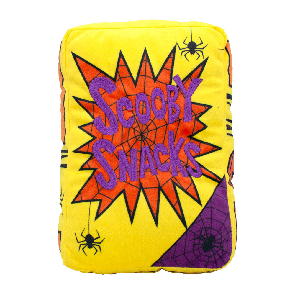 Dog Toy Squeaker Plush - Scooby Doo Halloween SCOOBY SNACKS Box Dog Toy Squeaky Plush Hanna Barbera