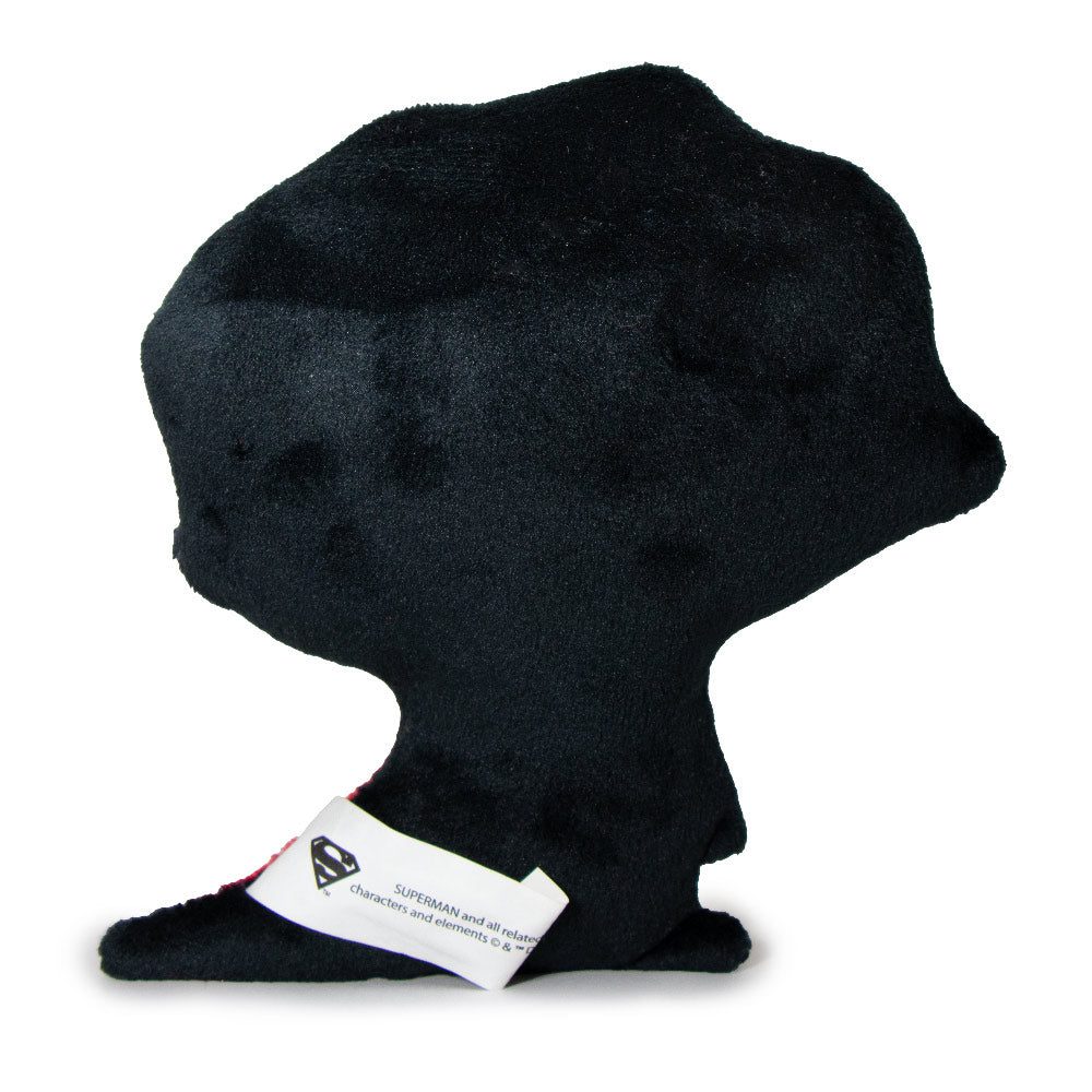 Dog Toy Plush - Chibi Superman Standing Pose Dog Toy Squeaky Plush DC Comics