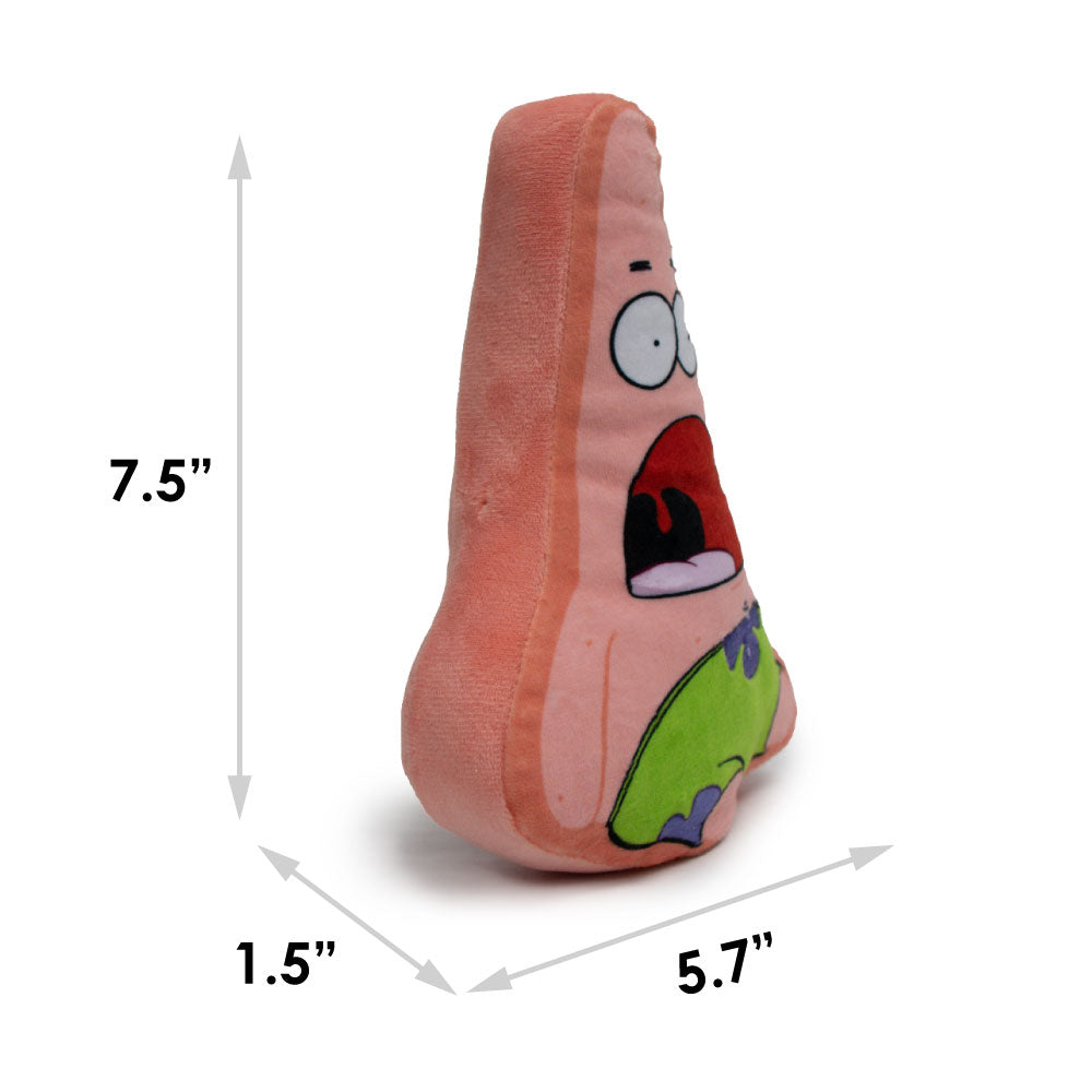 Dog Toy Squeaker Plush - SpongeBob SquarePants Surprised Patrick Starfish Dog Toy Squeaky Plush Nickelodeon