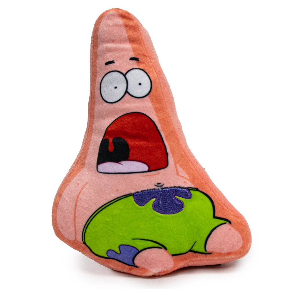 Dog Toy Squeaker Plush - SpongeBob SquarePants Surprised Patrick Starfish Dog Toy Squeaky Plush Nickelodeon