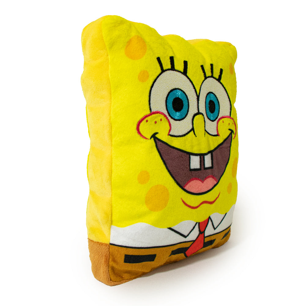 Dog Toy Squeaker Plush - SpongeBob SquarePants Open Mouth Smile Body Dog Toy Squeaky Plush Nickelodeon