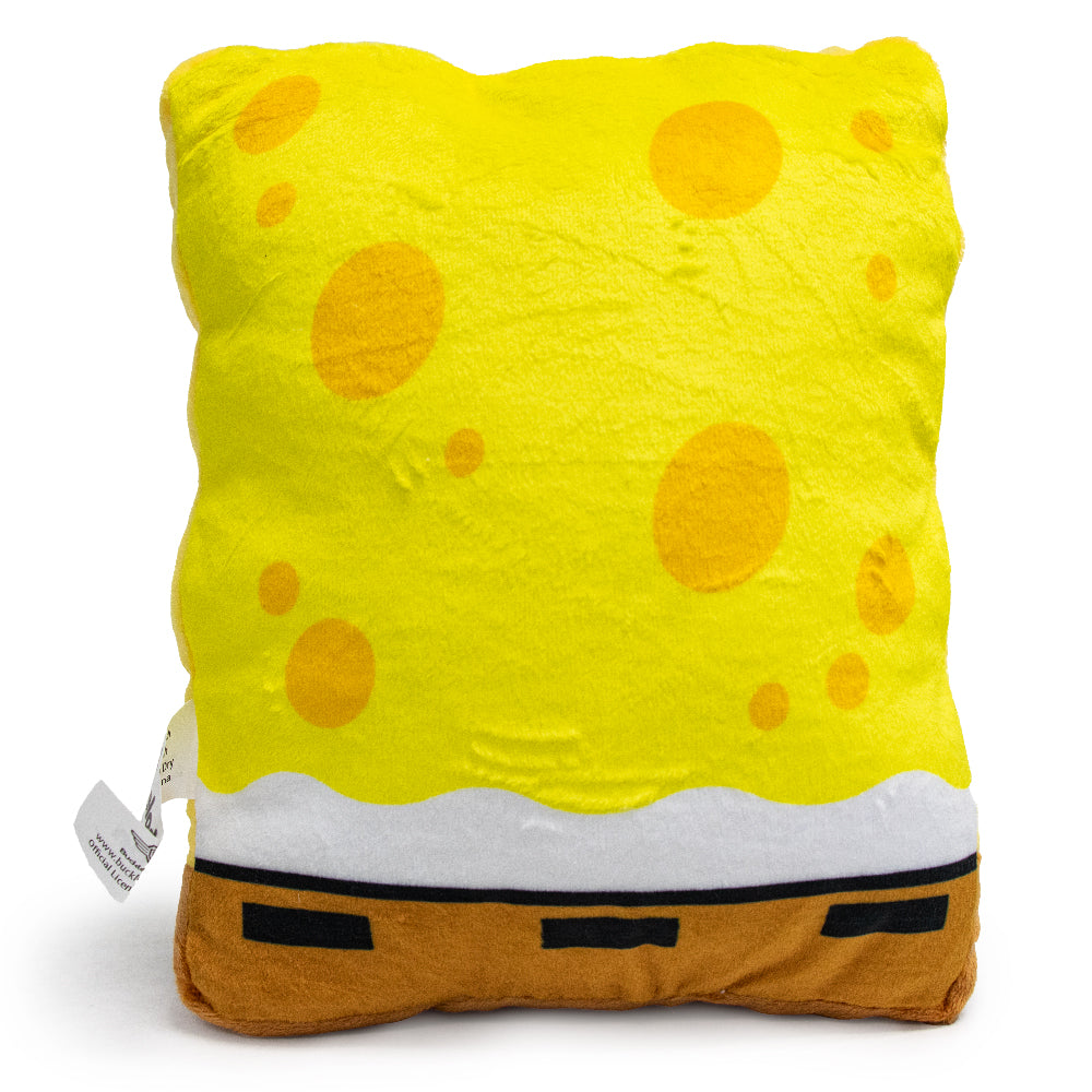 Dog Toy Squeaker Plush - SpongeBob SquarePants Open Mouth Smile Body Dog Toy Squeaky Plush Nickelodeon