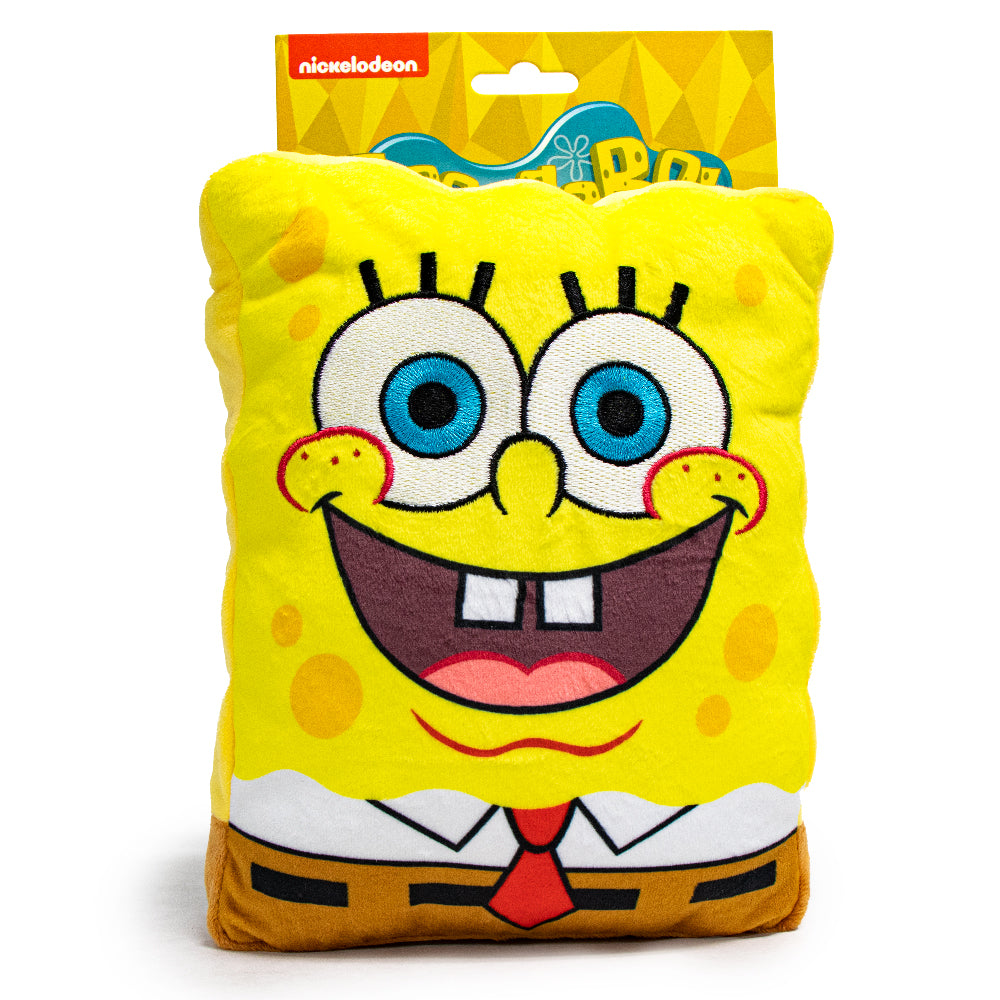 Dog Toy Squeaker Plush - SpongeBob SquarePants Open Mouth Smile Body Dog Toy Squeaky Plush Nickelodeon